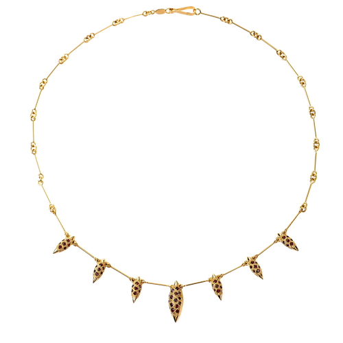 Grain  chain necklace