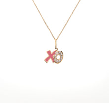 Load image into Gallery viewer, XO pendant, necklace