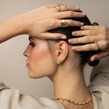 Charger l'image dans la galerie, Rutilated quartz and Diamond, ring