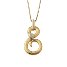 Charger l'image dans la galerie, Ouroboros infinity, pendant necklace