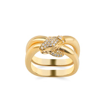 Laden Sie das Bild in den Galerie-Viewer, Coiled Ouroboros, ring