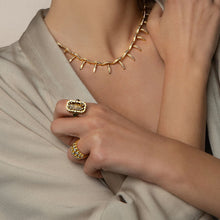 Charger l'image dans la galerie, Rutilated quartz and Diamond, ring