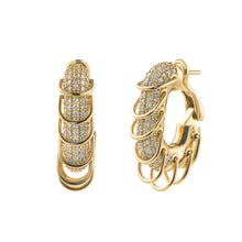Load image into Gallery viewer, Anima, hoop earrings