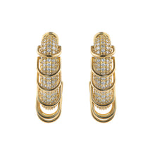 Load image into Gallery viewer, Anima, hoop earrings