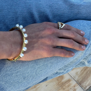 Droplets, cuff- bracelet