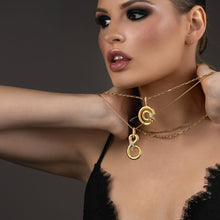 Charger l'image dans la galerie, Ouroboros infinity, pendant necklace