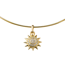 Laden Sie das Bild in den Galerie-Viewer, Eternal Sunshine, torque necklace