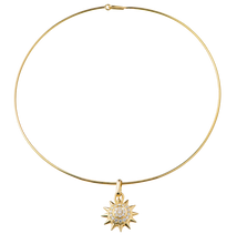 Laden Sie das Bild in den Galerie-Viewer, Eternal Sunshine, torque necklace