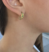 Load image into Gallery viewer, Spiked, hook earrings