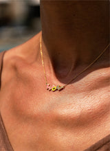 Carica l&#39;immagine nel visualizzatore di Gallery, Wow, Pink, yellow and white necklace