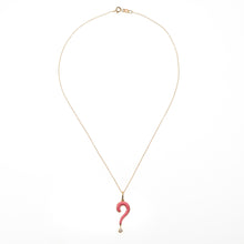 Load image into Gallery viewer, Question mark, necklace