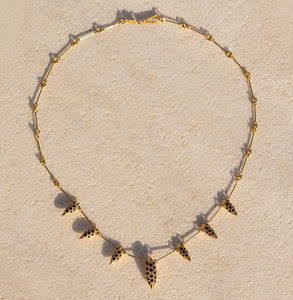 Grain  chain necklace