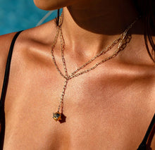 Carica l&#39;immagine nel visualizzatore di Gallery, Morning Star  double chain necklace