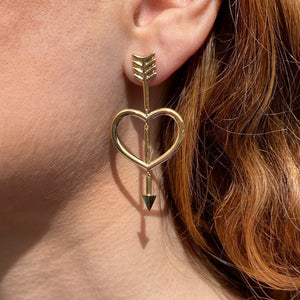 Lovestruck ear pendants