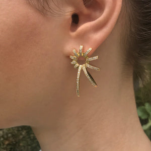 Nautili, earrings