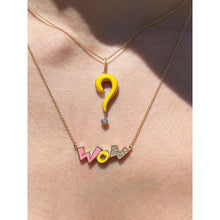 Load image into Gallery viewer, Wow, Pink, yellow and white necklace